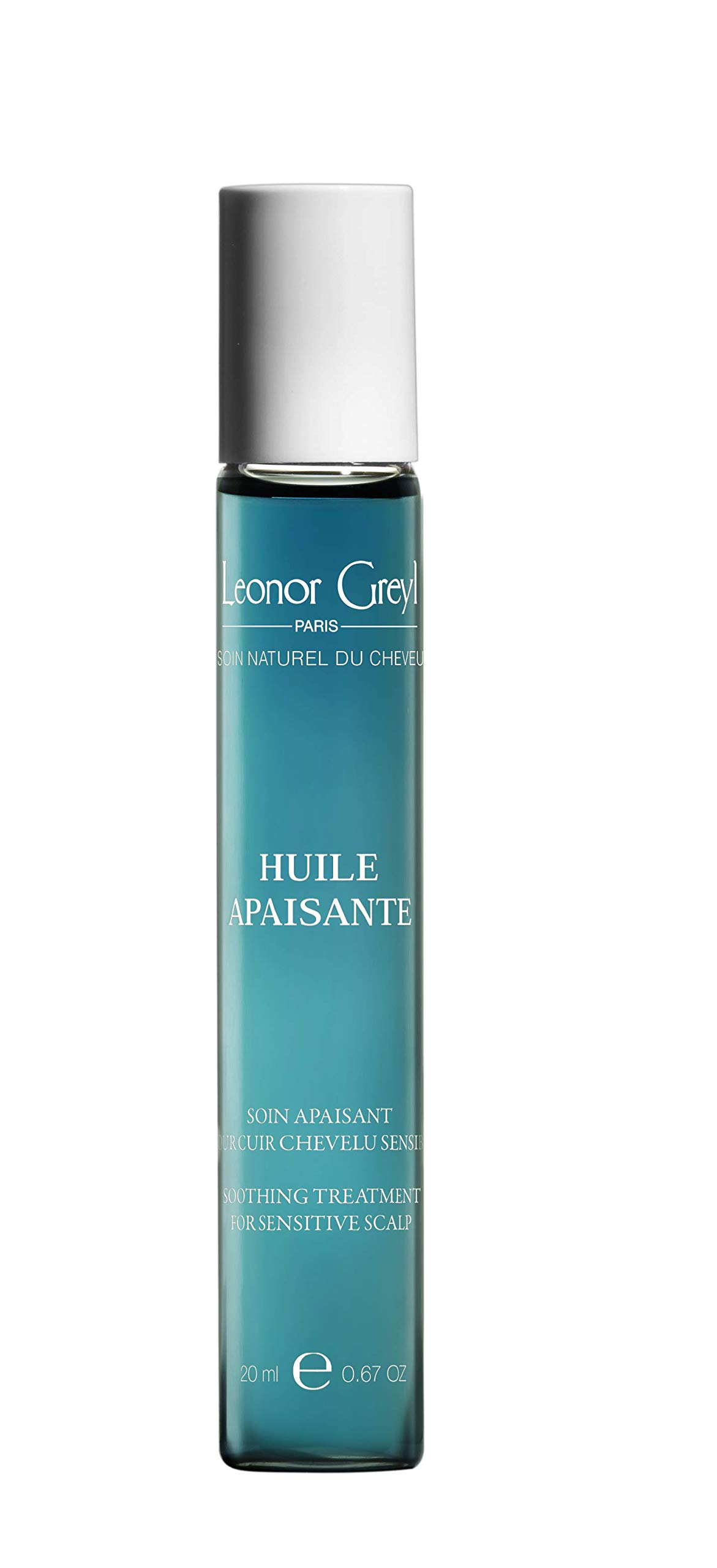 Huile Apaisante - Soothing Hair Oil for Sensitive & Irritated Scalp - Immediate effect - 100% Natural, Vegan, Gluten-Free - Scalp Oil with Eucalyptus, Organic Camellia & Brazil Walnut Oils, 20 ml.