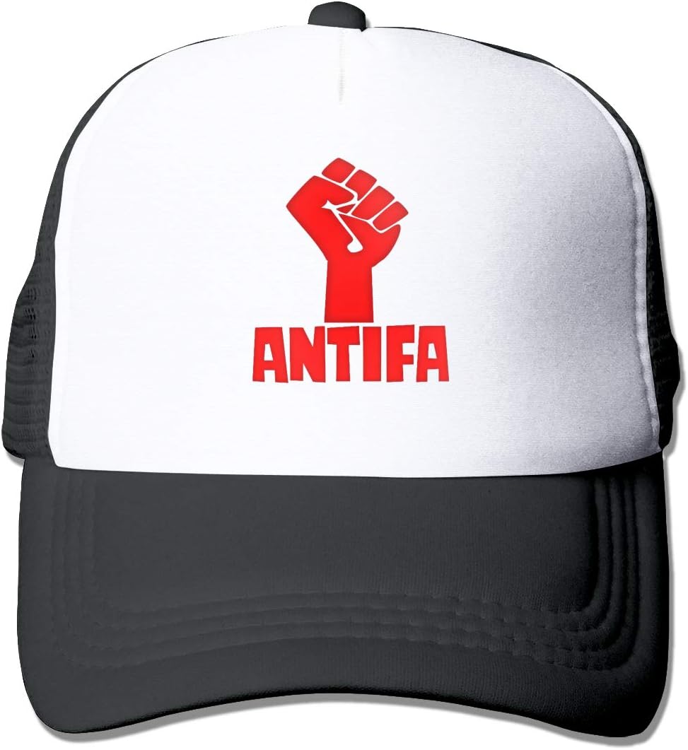 Amazon Com Antkondnm Antifa Anti Fascist Fist Fitted Funny Trucker Hat Love Hipster Adjustable Mesh Trucker Hat Baseball Cap Home Kitchen