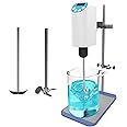JOANLAB Digital Overhead Stirrer Mixer Electric Laboratory Industrial Liquid Mixer Stirring 30,000mPa.s,20L,100-2000RPM Adjustable
