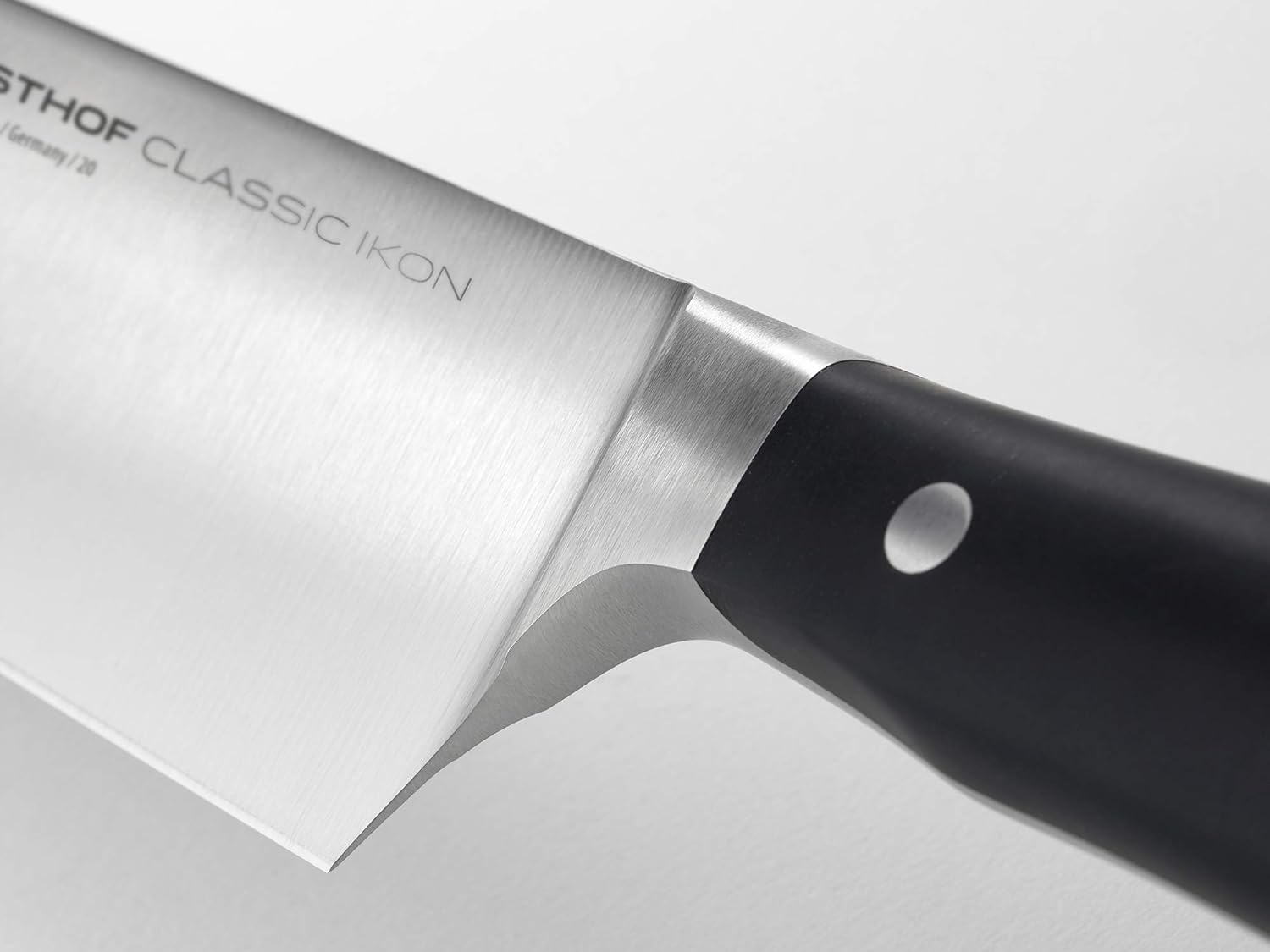 Wüsthof Classic Ikon 9 Inch Chef’s Knife, Black, 23 cm - Image 4