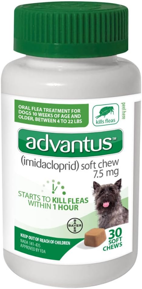 PSL Advantus 7.5mg Small Dog 4-23 lbs 30ct