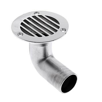 Sharplace Boat Deck Drain Water Outlet For Boat Deck Floor Drain