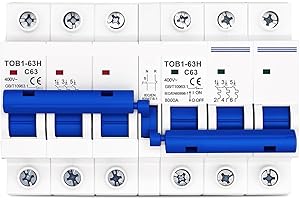 PXMNAFG 3P AC Dual Power Manual Transfer Switch Circuit Breaker MCB 50HZ/60HZ