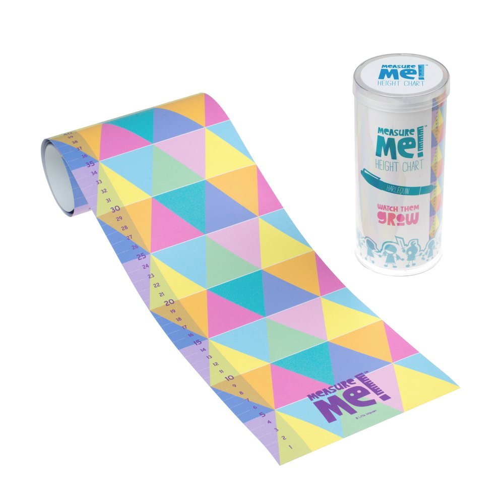 Measure Me! Roll-up Height Chart for Children - Harlequin