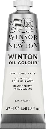 Winsor & Newton Winton Oil Colour 37ml Soft Mixing White 415