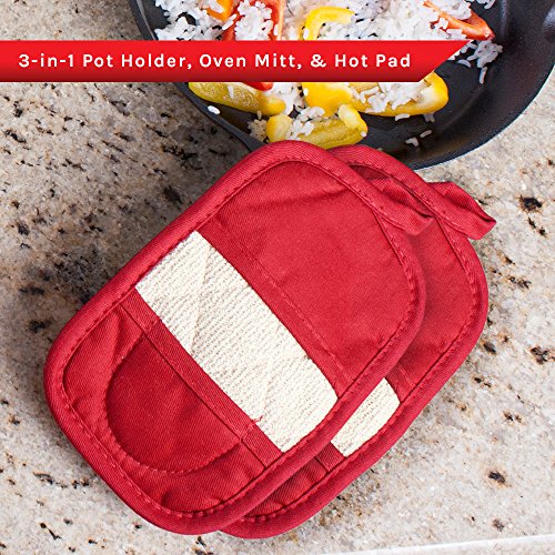 Ritz Royale Collection Pot Holder, Paprika, 4 Count Pricepulse