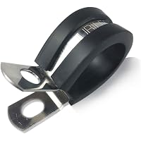 Jubilee P-Clips Aus Edelstahl SS304 – 5 Stück, 27 Mm – Für Schläuche, Kabel & Rohre