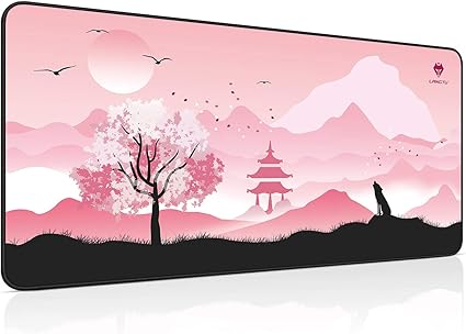 Amazon Langtu マウスパッド 大型 デスクマット Pcマット 超大型 ゲーミングマウスパッド おしゃれ 防水 耐久性 滑り止め オフィス ゲーム 春桜狼 Mp007pk L Langtu マウスパッド 通販
