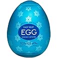 TENGA Easy Beat Egg Cool Edition Men Masturbation Portable Pleasure Device, EGG-C01, Translucent