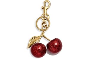 ZACAGO Cherry Bag Charm Key Chain Accessory Purse Charm Gifts for Women