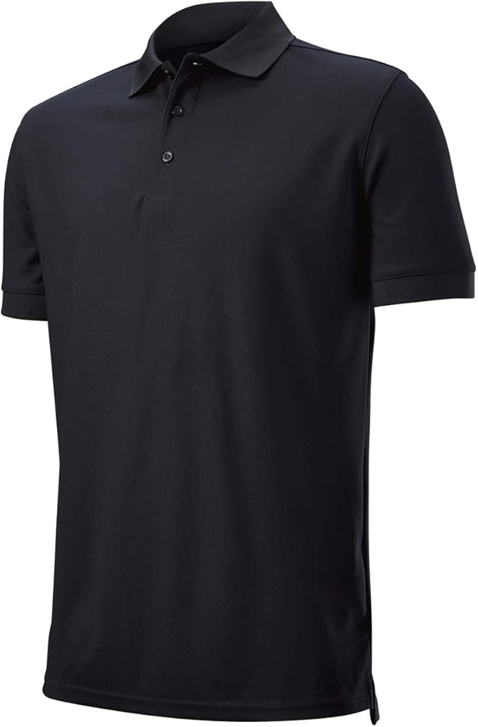 Wilson Staff Men's Golf Polo Shirt, WILSON STAFF AUTHENTIC POLO, Polyester : Amazon.co.uk 