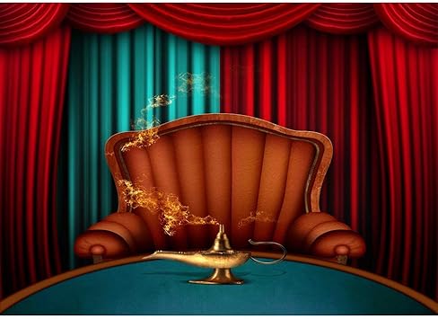 Amazon 赤と青のステージカーテン 写真背景 7x5フィート マジカルソファ 椅子 写真背景 子供 赤ちゃん コスプレ チャーマー ビニール背景 漫画 バックペーパー 背景布 通販