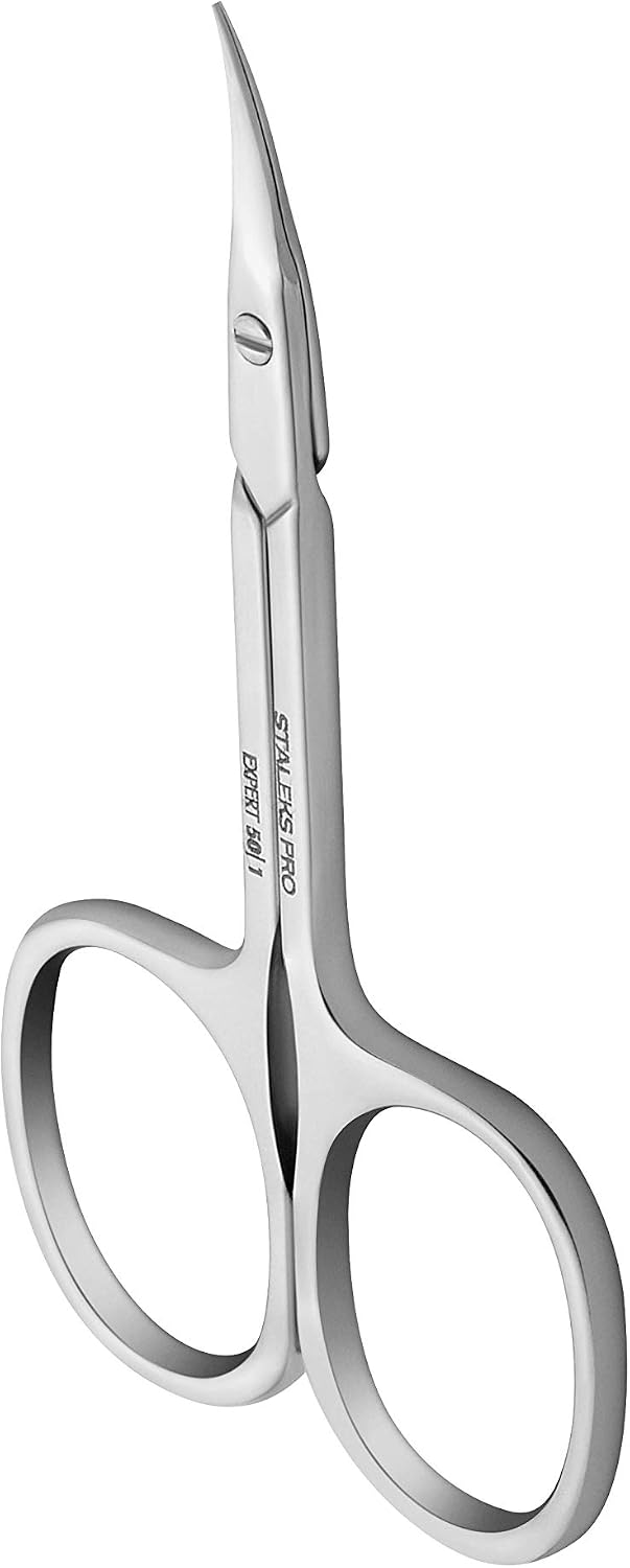 STALEKS PRO Expert 50 Type 1 Professional Cuticle Scissors - Pack of 1 pcs - Model SE-50/1, Argentée - Image 3