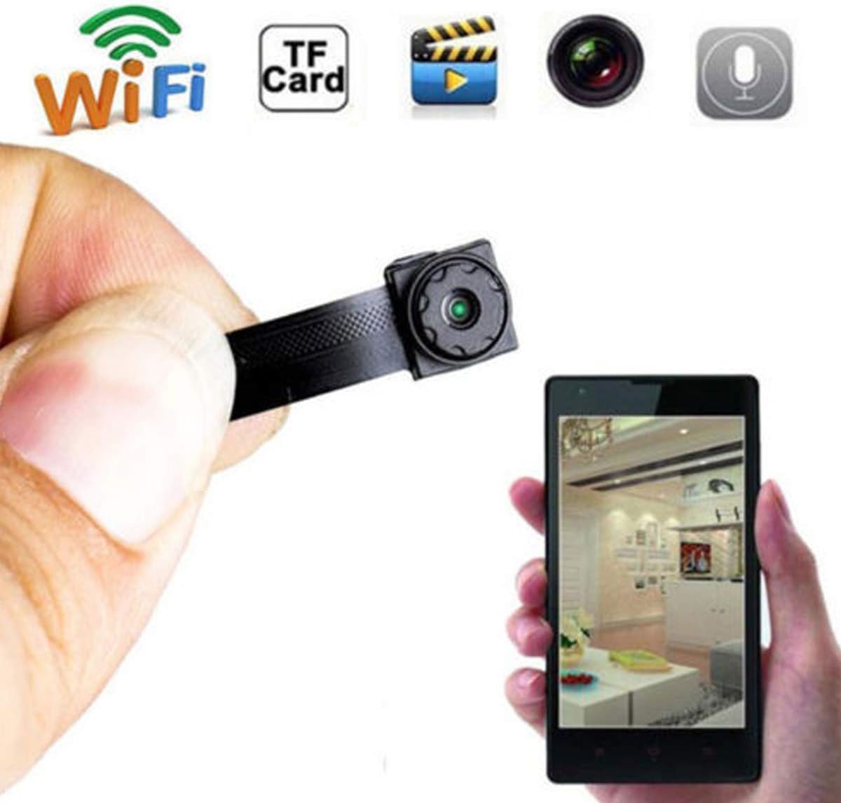 Hd 1080p Diy Spy Camera Module Wireless Hidden Camera Wifi Mini Tiny ...