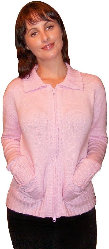 two way zip cardigan