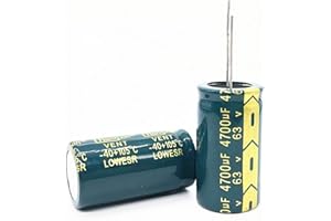2pcs only 63V 4700UF 22 * 40 Aluminum electrolytic Capacitor 4700uf 63V4700uf 20%