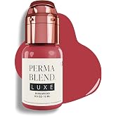 Perma Blend Luxe Lip Pigment Ink, Professional Lip Tattoo Microblading Supplies, Rosewood, .5 oz