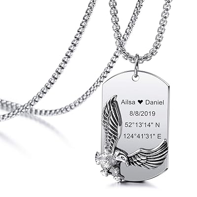 Personalized Men's Stainless Steel Eagle Pendant Nigeria Ubuy