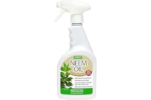 HARRIS Neem Oil Spray for Indoor and Outdoor Plants, Cold Pressed Ready to Use, 20oz