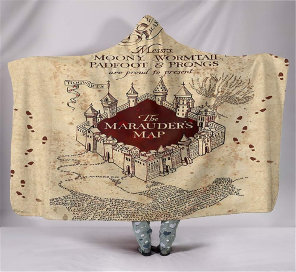 hooded blanket harry potter