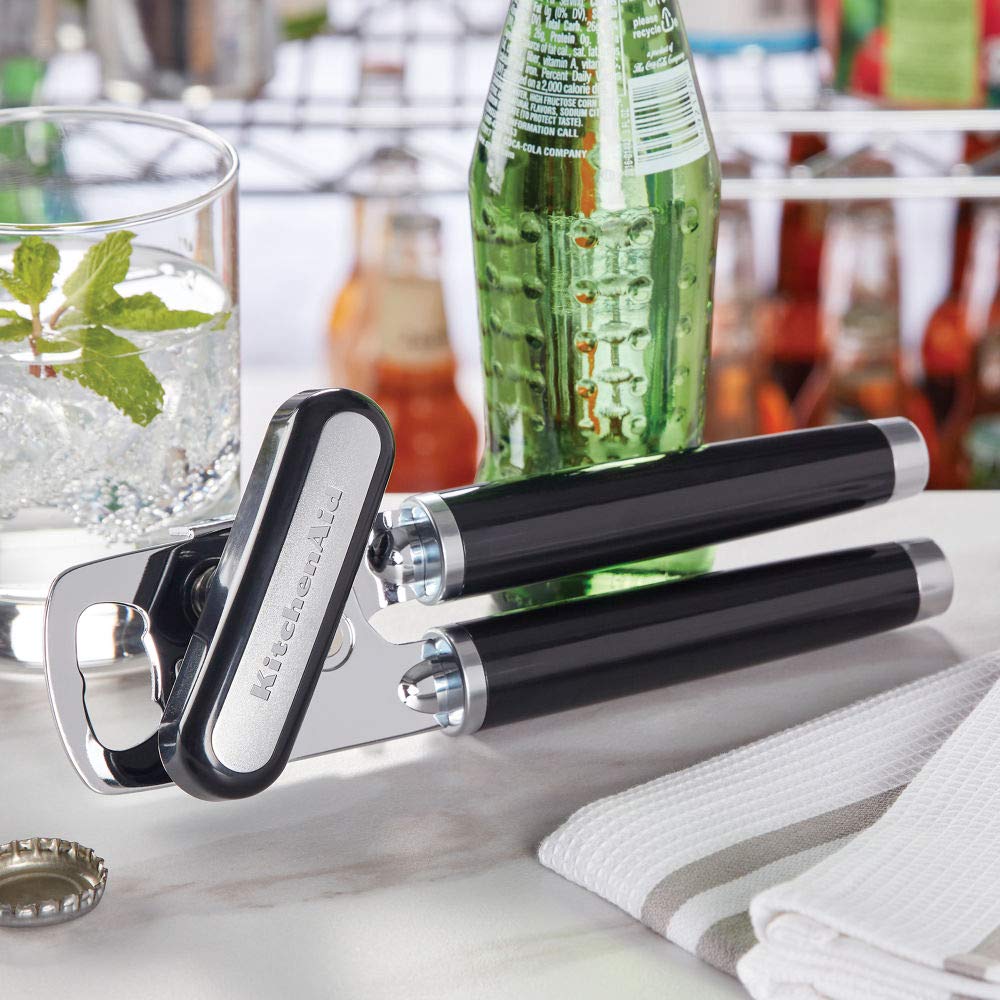 KitchenAid Classic Multi-Function Can Opener Black 2 One Size