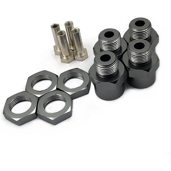 Metal 12MM Hex Wheel Hub Adapter For 1:16 E-Revo / Slash VXL 4WD /Summit RC Car