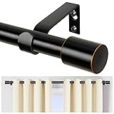 TONIAL Curtain Rods for Windows 66 to 120