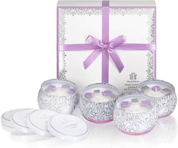 the gift box Scented Candles Gifts for Women and Ladies Birthday Gifts