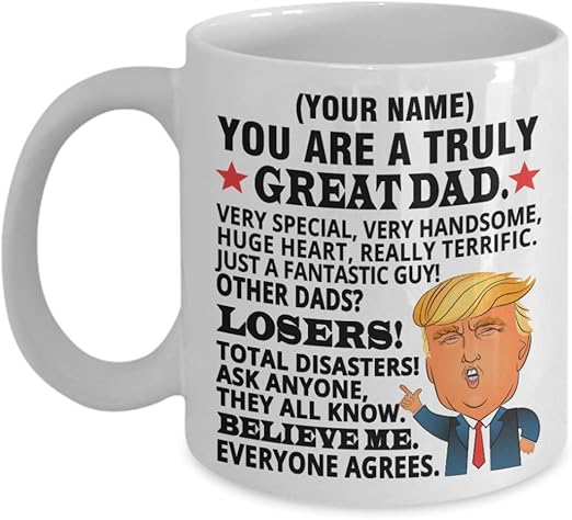 custom dad mug