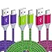 USB C Cable,USB to USB C Cable 10ft Fast Charging,3-Pack Nylon Braided Type C Charger Cable Android Charger Cord for iPhone 16 15 Pro Max Plus,Samsung Galaxy S25 S24 S23/Note 20/A15 A25 A35 A55 A54