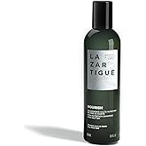 Lazartigue Nourish Shampoo, Shea & Babassu Butters, Intense Hydration for Dry Hair, Vegan, Sulfate & Silicone Free, 8.4 Fl Oz