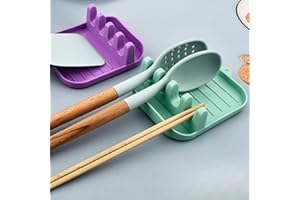 Spoon Rest Multiple Kitchen Spoon Holders, Cooking Utensil Rest for Kitchen Counter Gadgets