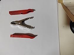 XYRSTOLR 5Pairs Insulated Alligator Clips 35A
