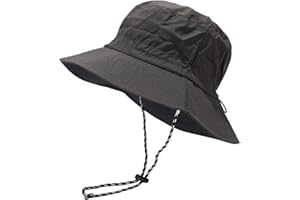 Xixiuly Bucket Hat for Women Men, Water-Resistant Quick Dry Packable Beach Sun Hat Outdoor Fishing UPF 50+Safari Boonie Hat