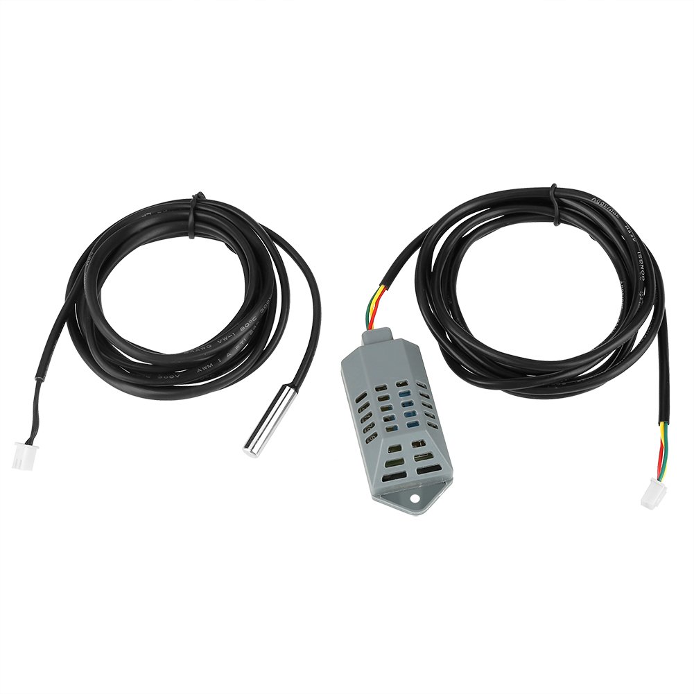 Digital Temperature Humidity Sensor Probe Cable, Multipurpose Industrial Use for Incubators, Laboratories, Greenhouses, and Home Environments