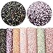 David Angie Fine Sequins Glitter Faux Leather Sheets 7 Pcs 8