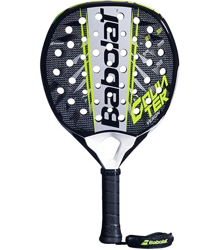 Amazon.com : Babolat Counter Vertuo 2.6 Padel Racket (Black/Yellow