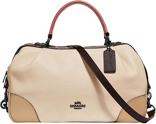 coach snakeskin satchel