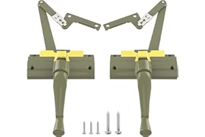 TAMIDN Split Arm Operator with Handle, Left and Right Hand Options, Compatible with Andersen A Series and 400 Series Perma-Shield Casement Windows from 1982 to 1995 Stone