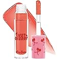 Lime Crime Wet Cherry Lip Gloss, Flaming Cherry (Bright Peach) - Cherry Scented Lightweight, Plumping & Comfortable Ultra Glossy Sheen That Won't Stick - Long Lasting & Non-Sticky - Vegan Makeup