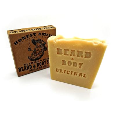 Honest Amish Original Beard and Body Soap