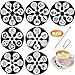 SOSMAR 45-Pack Coffee Decorating Stencils + 1 Coffee Latte Art Pen, Magnoloran Foam Latte Art Stencils Cookie Decorating Stencil Cappuccino Stencils, for All Kinds of Mousse, Cup Cake, Birthday Cake