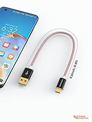 CableCreation Short USB C Cable 0.8FT, USB A to USB