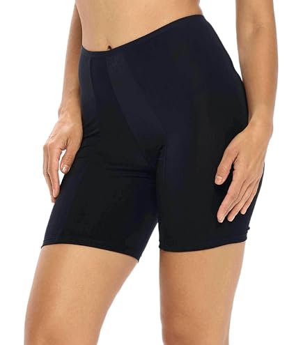 Anti-Chafing Moisture-Wicking Slip Shorts for Under Dresses by Undersummers at Amazon Women's Clothing store