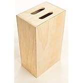 Filmcraft Full Apple Box &ndash; Heavy-Duty Professional Plywood Apple Box with Reinforced Center Support &ndash; Unbranded Production Box (20" x 12" x 8") 1 Apple Box