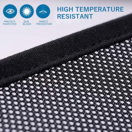 LFOTPP Car Window Sun Shade for 2018-2019 CR-V, Sunscreen Mesh Curtain Magnet Type, Premium Breathable Mesh Sun Shield, Protect Baby/Pet from Sun's Glare & Harmful UV Rays - Thumbnail 7