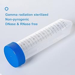 Biologix 50ml Conical Centrifuge Tubes,25Pcs