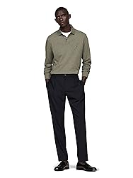 Tommy Hilfiger Men's Long Sleeve Polo Shirts in