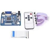 LCD Driver Board, Universal 40 Pins 9V-24V HDMI VGA 2AV Input LCD Controller Board, for AT070TN92 LED Panel AT065TN14