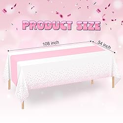 WNINK 2 Pack White and Light Pink